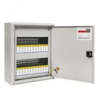 Щит распред. навесн. типа ЩРН-24 IP31 пласт.замок (350х300х120) EKF PROxima - foto