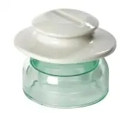 Изолятор стеклянно-фарфоровый ШС 10-И 00 (глазурь коричневая)